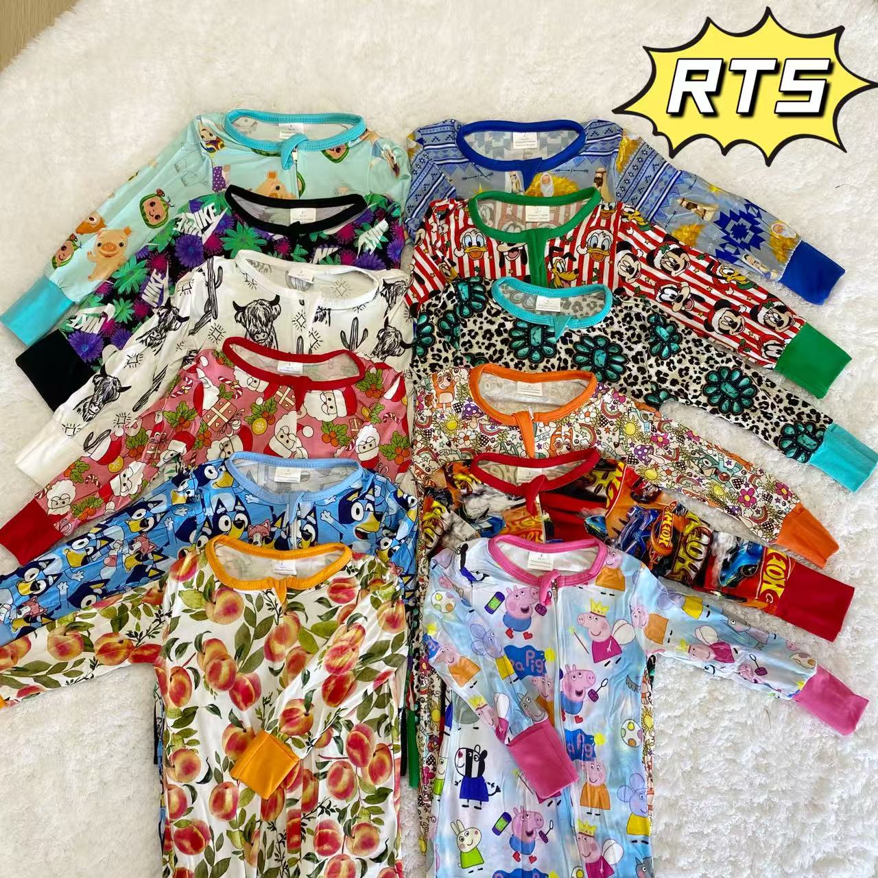 Kids Bamboo Romper Reliable Production Base Trending Styles for Facebook Marketplace Sellers