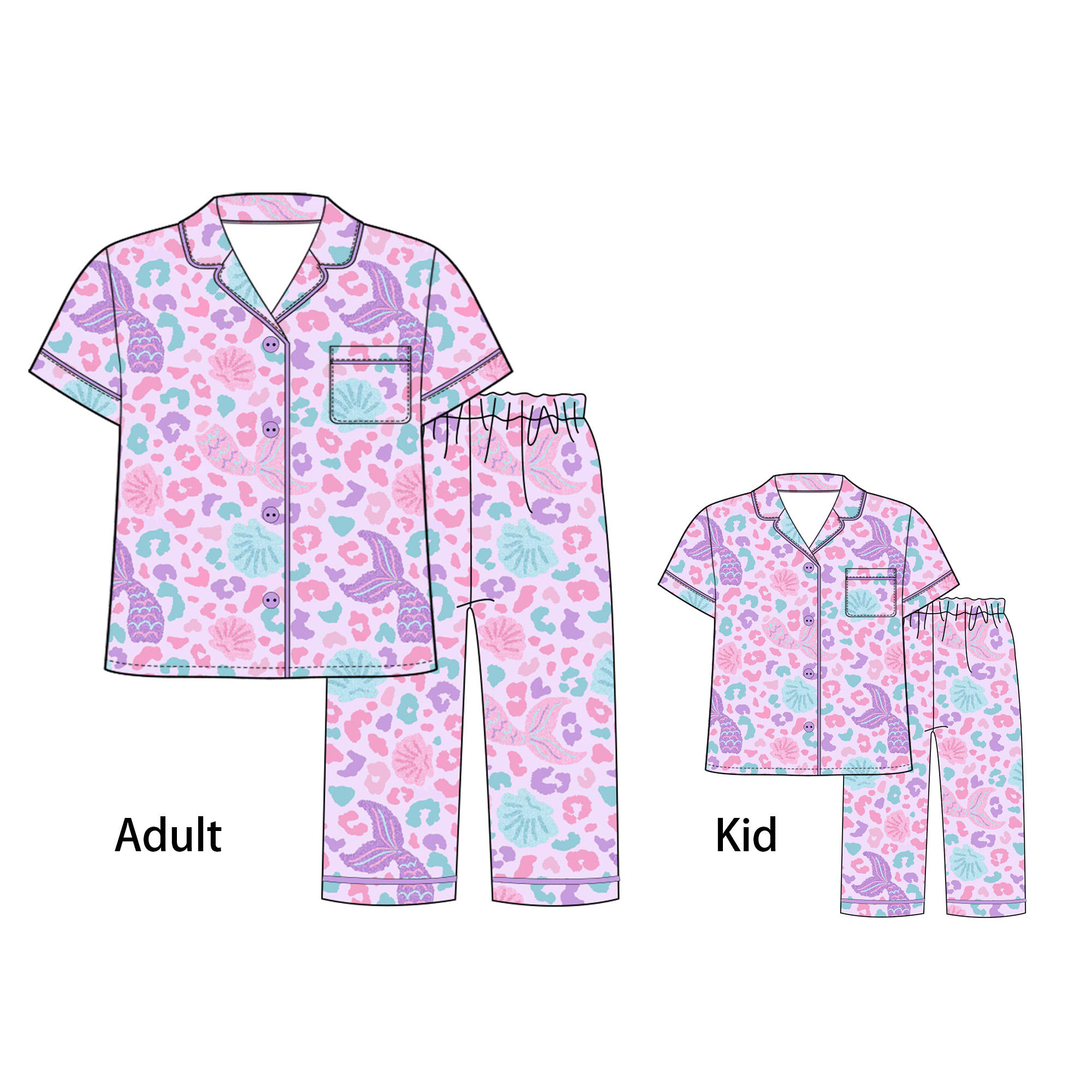 Children Bamboo Fibre Pajamas Reliable Production Base Must Have for Amazon FBA Brands