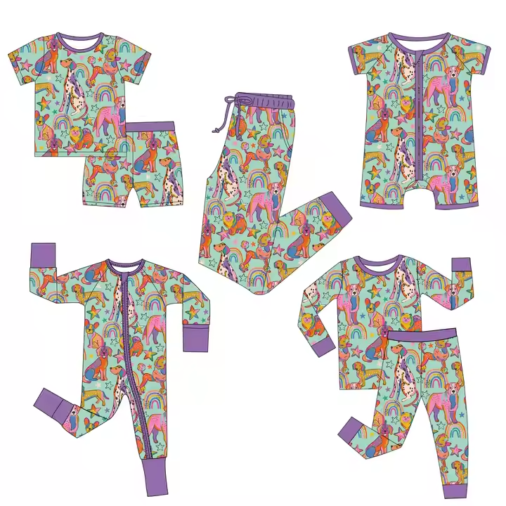 Wholesale Whatnot Ready To Ship Blind Box Bamboo Clothes Toddler Sleepers Character Print Baby Bamboo Zippy Pajamas Mystery B Mass Production Center Trending Styles for Facebook Marketplace Sellers